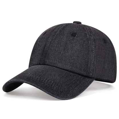 Unisex Cowboy Baseball Cap Fall Casual Sanpback Hat Men Women Outdoor Sport Denim Jeans Hip Hop Caps