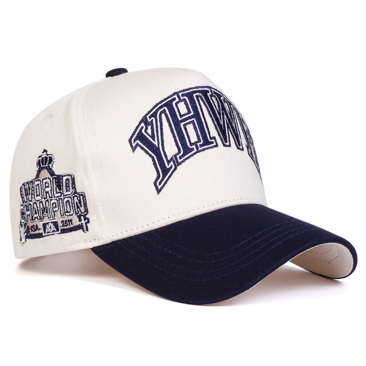 Unisex Yhwh Letter Embroidery Baseball Caps Spring Autumn Outdoor Adjustable Casual Hats Hip Hop Hat