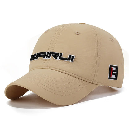 Four-Season Quick-Dry Waterproof Short-Brim Baseball Cap Outdoor Casual Sun Hat Fashionable Duckbill Cap