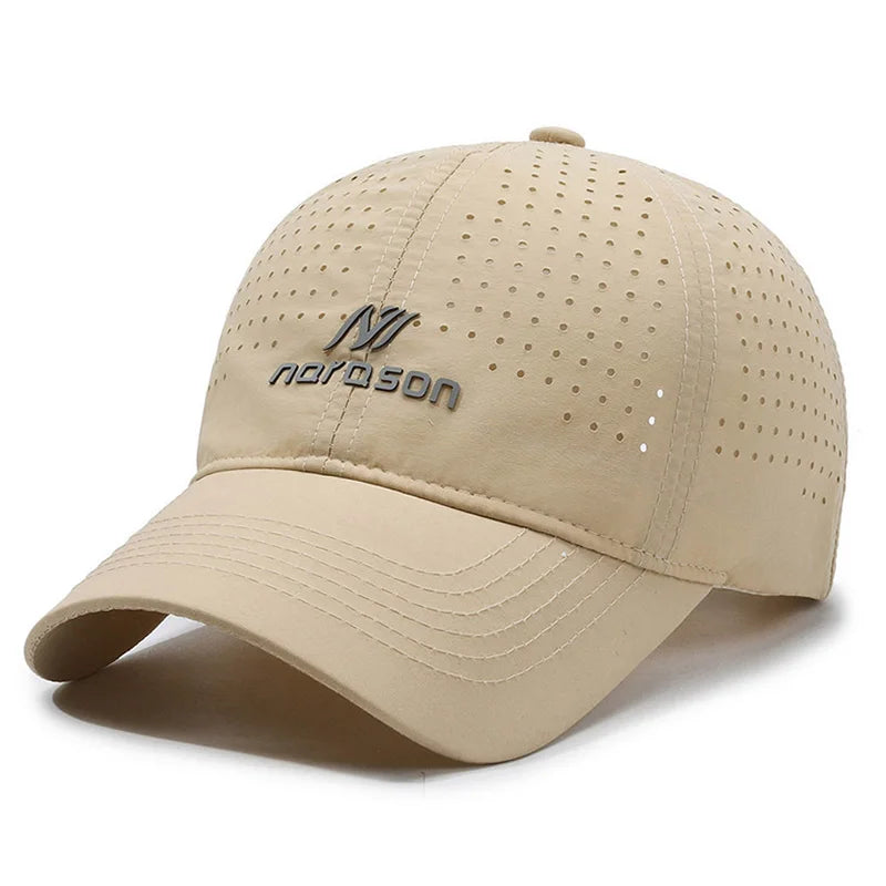 Sports Polyester Baseball Cap,  Quick-drying, Spring and Summer Leisure, Men'S Fashion Trend, Women'S Daily Outdoor Sports Cap