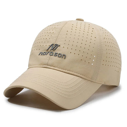 Sports Polyester Baseball Cap,  Quick-drying, Spring and Summer Leisure, Men'S Fashion Trend, Women'S Daily Outdoor Sports Cap