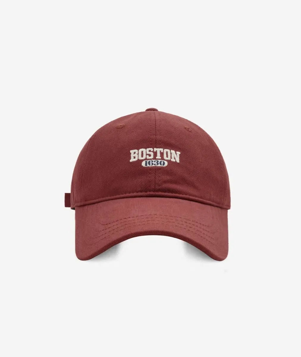 Big Ins Embroidered Letter Baseball Caps Peaked Cap Korean Curved Brim Trendy Men and Women Spring Autumn Baseball Cap