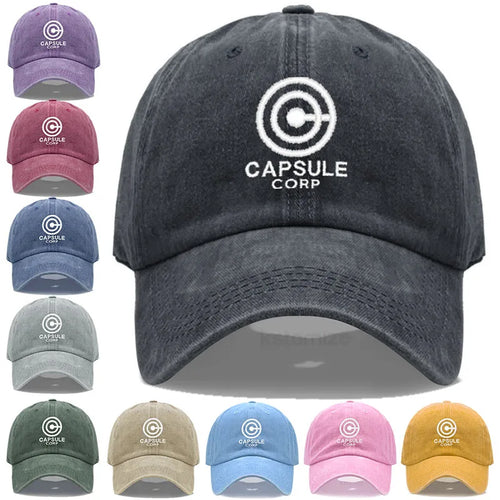 Washed Cotton Baseball Cap Men Women Unisex Embroidery Sun Protection Outdoor Sports Golf Caps
