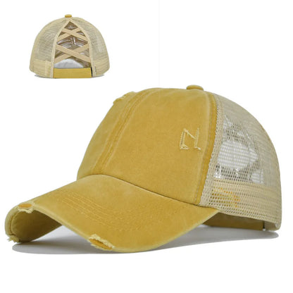 Retro Solid Baseball Caps Spring Summer Men Women Cotton Breathable Adjustable Casual Hat Hip Hop