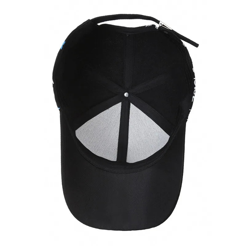 Women Men Graffiti Cotton Baseball Cap Unisex Printed Snapback Hat Hip Hop Trendy Outside