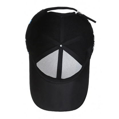 Women Men Graffiti Cotton Baseball Cap Unisex Printed Snapback Hat Hip Hop Trendy Outside