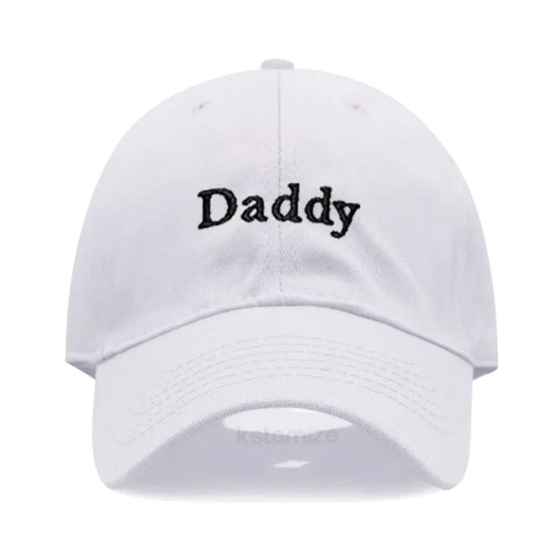 Daddy Mommy Embroidery Baseball Cap Men Women Unisex Soft Washed Cotton Hats Father S Mother Day