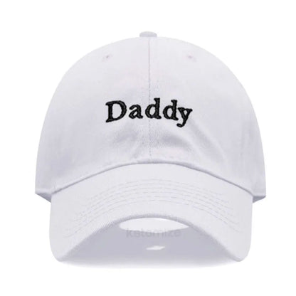Daddy Mommy Embroidery Baseball Cap Men Women Unisex Soft Washed Cotton Hats Father S Mother Day