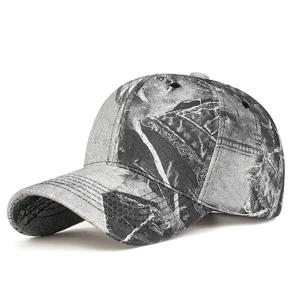Women Men Washed Cotton Baseball Cap Male Female Retro Four Seasons Outdoor Sports Snapback Hat