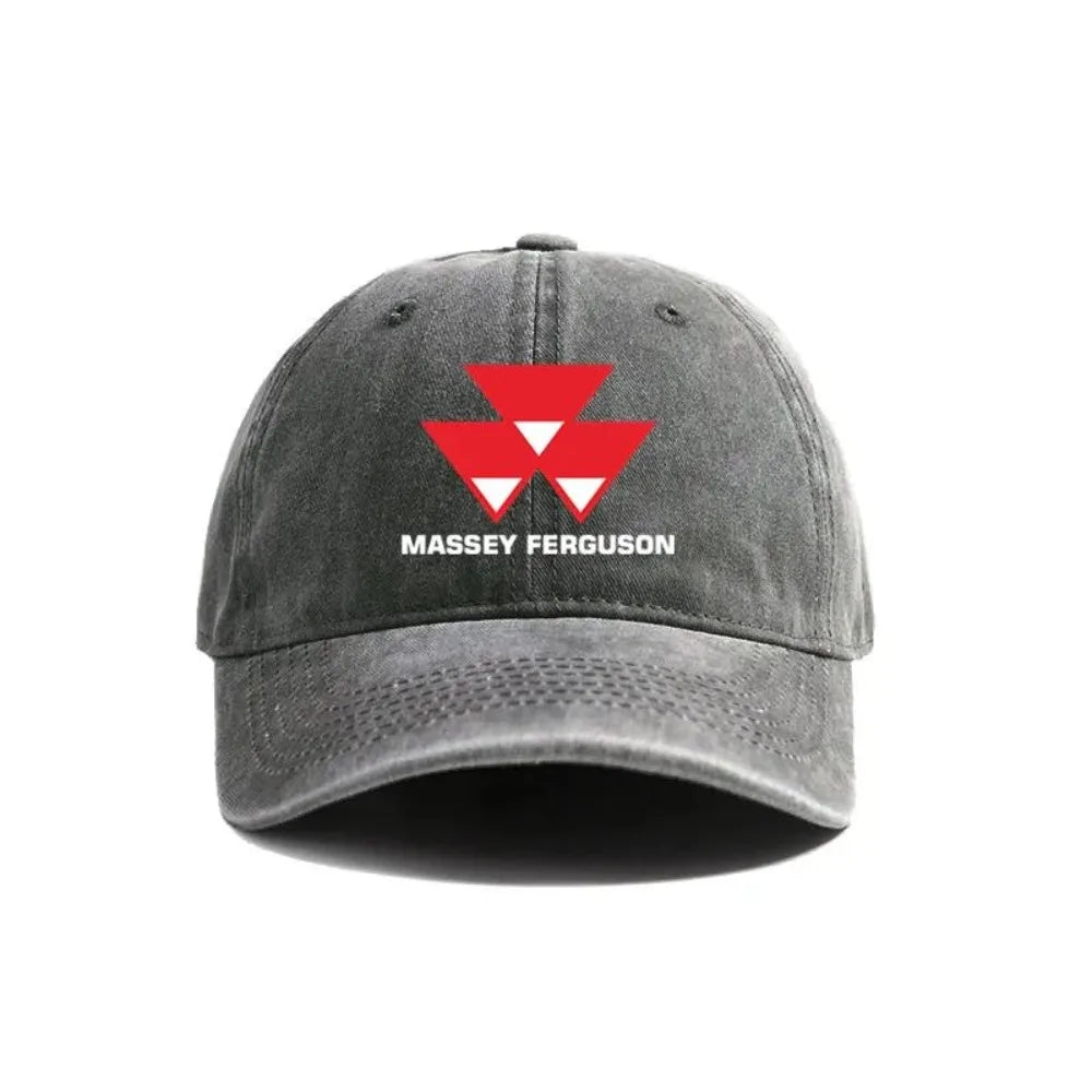 Massey Ferguson Baseball Caps Distressed Hats Cap Men Women Retro Outdoor Summer Adjustable
