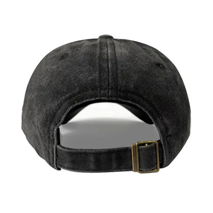 Bicolor Color Letter A-Z Embroidery Washed Cotton Baseball Cap Men Women Unisex Dad Hat Sun Outdoor