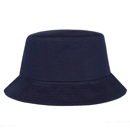 Unisex Solid Color Light Plate Personality Bucket Hats Fishermen Caps Outdoor Casual Cap Sunscreen