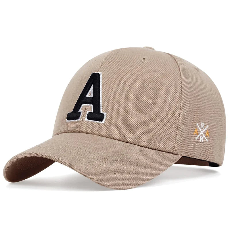 Letter Embroidery Baseball Cap Spring Summer Outdoor Sun Hat Dad Cotton Snapback Adjustable Casual