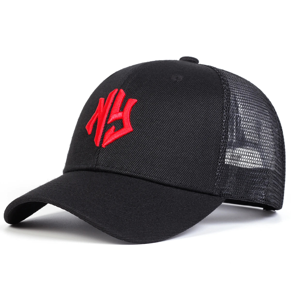 Unisex Letter Embroidery Baseball Net Caps Spring Summer Outdoor Adjustable Casual Hats Sunscreen