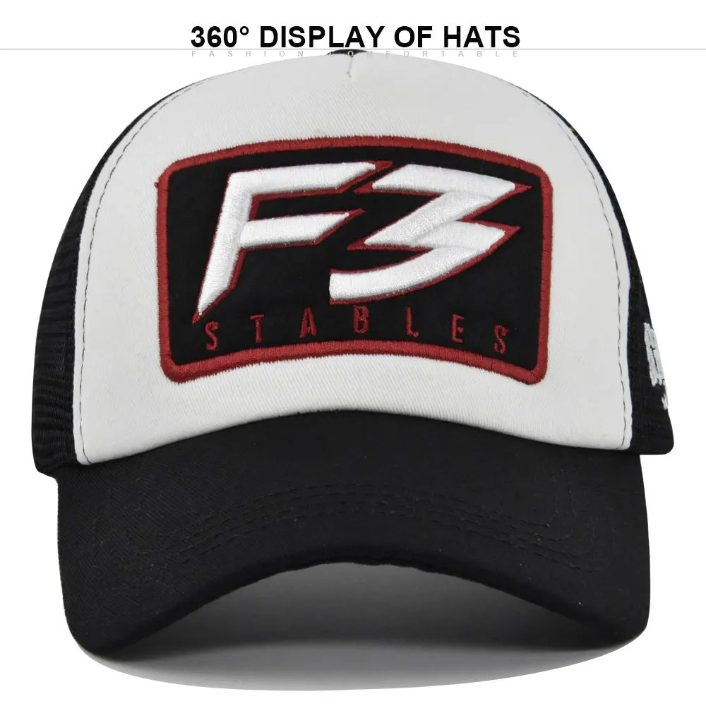 Summer Mesh Baseball Cap Men Women Adjustable Streetwear Outdoor Sun Protection Hip Hop Hat