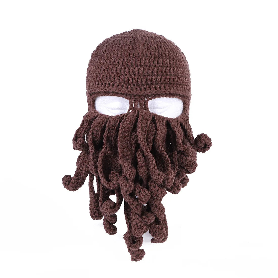 Handmade Tentacle Octopus Cotton Hat Crazy Party Squid Balaclava Winter Warm Skull Bean Men Best
