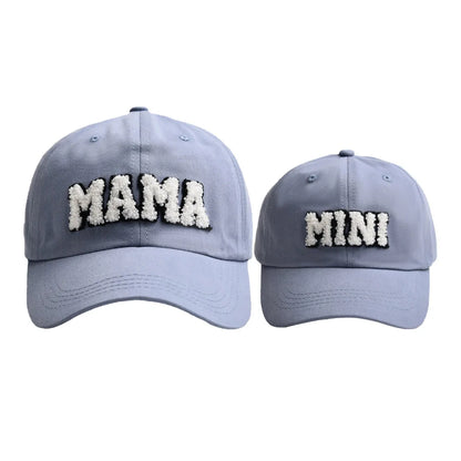 Cool Mama Mini Women Children Kids Cap Sets Spring Summer Outdoor Lady Female Boy Girls Baseball