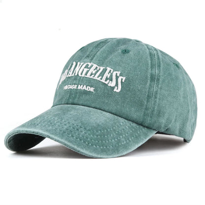 Cotton Baseball Cap Men Women Embroidery Hat Soft Top Caps Casual Retro Snapback Hats Unisex - Soft