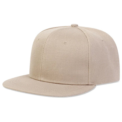 Unisex Light Board Solid Color Hip-Hop Hats Spring Autumn Adjustable Casual Snapback Baseball Caps