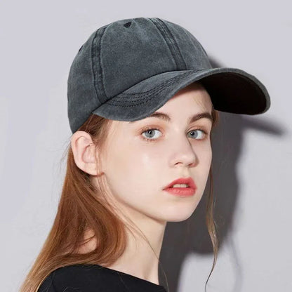 Solid Baseball Caps Men Cap Streetwear Style Women Hat Snapback Casual Casquette Dad Hip Hop