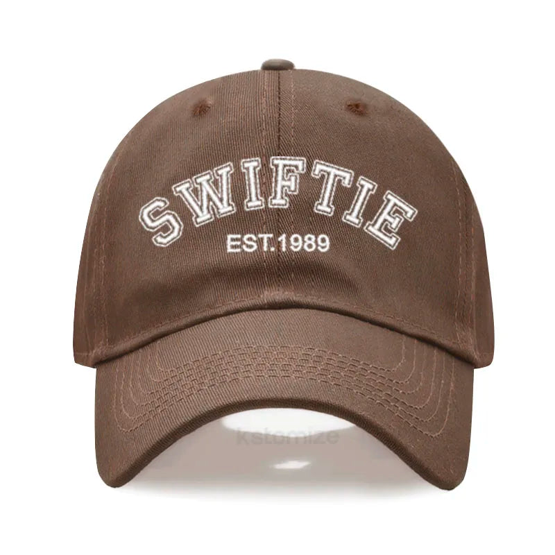 Swiftie 1989 Embroidery Baseball Cap Men Women Unisex Washed Cotton Dad Hat Sun Gift Fans Outdoor