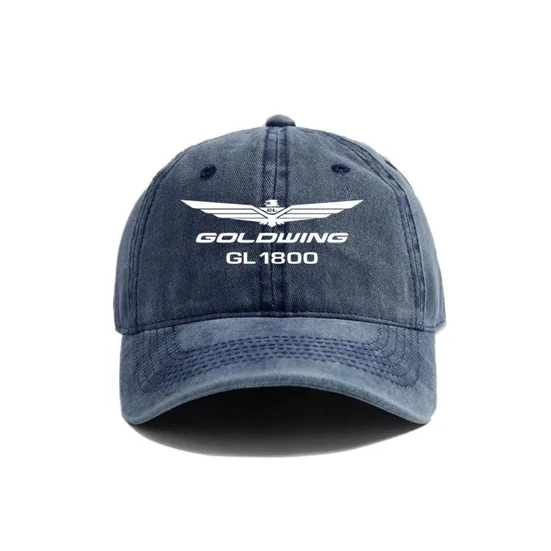 Goldwing Gl1800 Baseball Cap Distressed Hats Men Retro Outdoor Summer Adjustable Hat Casual