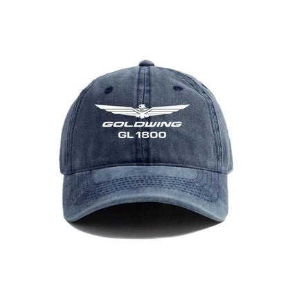 Goldwing Gl1800 Baseball Cap Distressed Hats Men Retro Outdoor Summer Adjustable Hat Casual