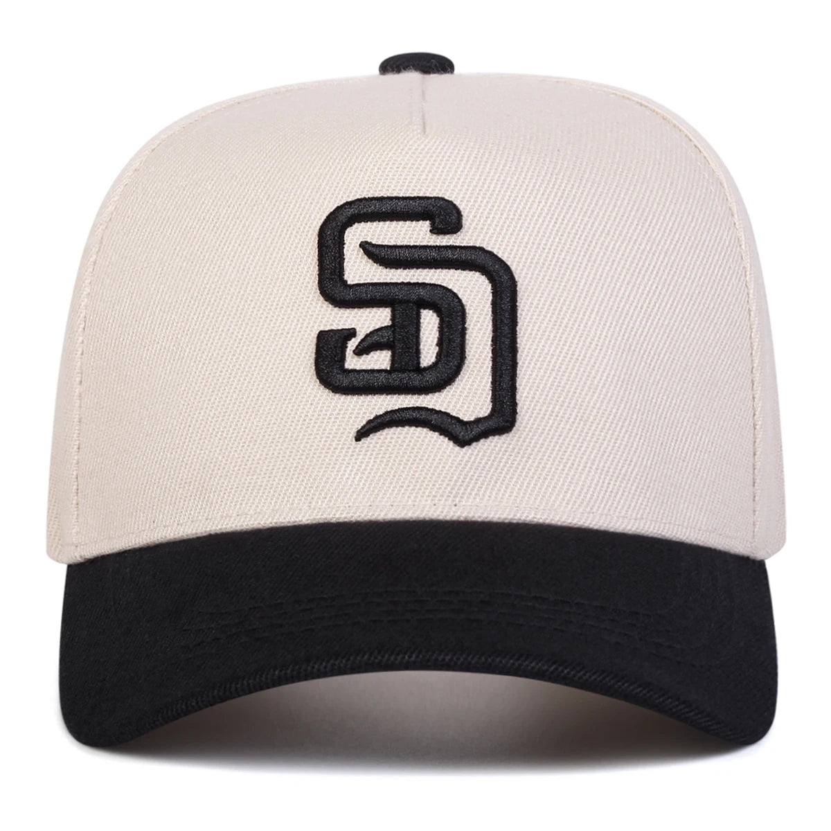 Unisex Sd Letter Embroidery Baseball Caps Spring Autumn Outdoor Adjustable Casual Hats Hip Hop Hat