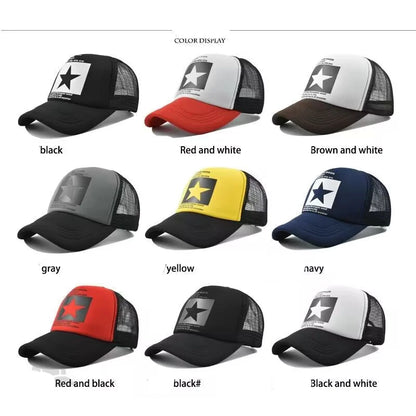 Spring Baseball Cap Snapback Mesh Hats Hip Hop Caps Cool Men Female Outdoor Casual Sun Hat