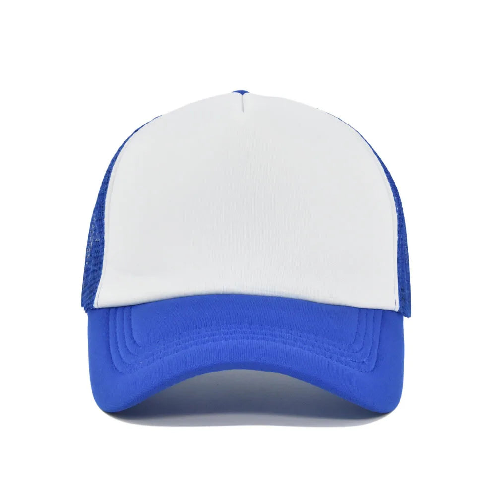 New 2026 Summer Mesh Baseball Cap for Unisex High Quality Adjustable Breathable Trucker Outdoor Sport Sun Hat Snapback Casquette