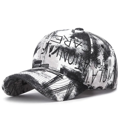 Cool Graffiti Women Men Caps Hat Female Male Sport Visors Baseball Cap Street Trend Sun