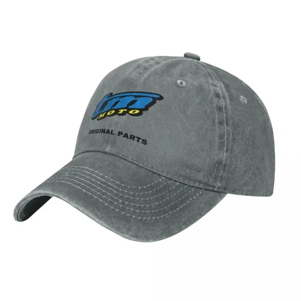Tm-Racing Baseball Cap Outdoor Sport Y2k Retro Trucker Hat Unisex Teens Trendy Sunshade Caps