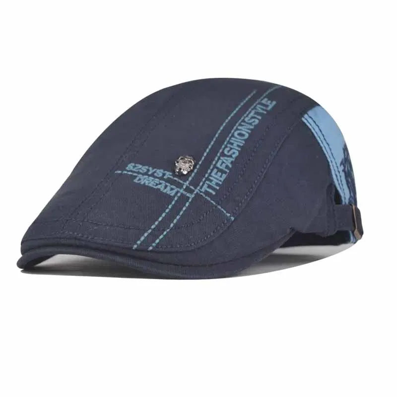 Aumnr Autdoor Sports Cotton Berets Caps Men Women Casual Peaked Letter Embroidery Hats Casquette Cap