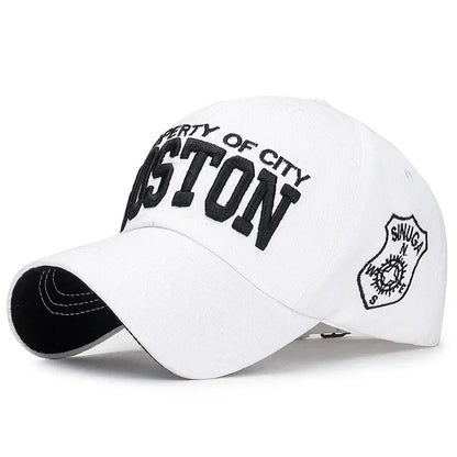 Boston Embroidered Baseball Caps Men Women Snapback Hats Designer Cap Gorras Hombre Originales Golf