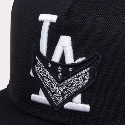 Unisex Los Angeles Embroidery Baseball Hats Spring Autumn Outdoor Adjustable Casual Hip-Hop Trucker