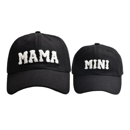 Cool Mama Mini Women Children Kids Cap Sets Spring Summer Outdoor Lady Female Boy Girls Baseball