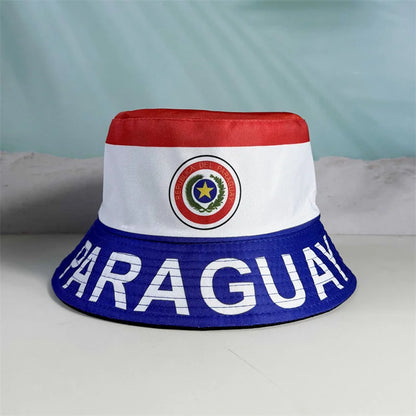 Countries National Flag Bucket Hat Men Women Football Fan Party Cup Reversible Sun Soccer Fans