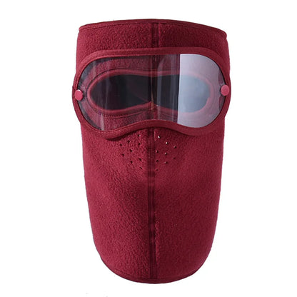 Winter Windproof Face Warm Cycling Masque Men Women Ski Masked Hathd Goggles Antifog Breathable