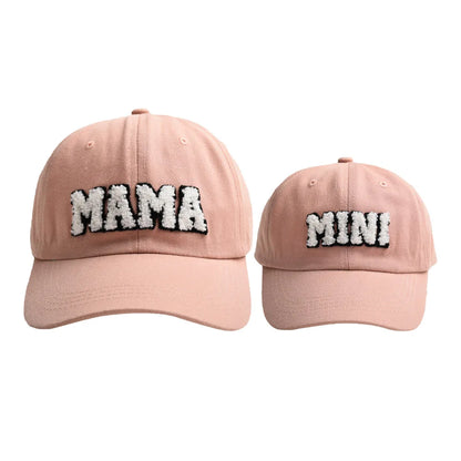 Cool Mama Mini Women Children Kids Cap Sets Spring Summer Outdoor Lady Female Boy Girls Baseball