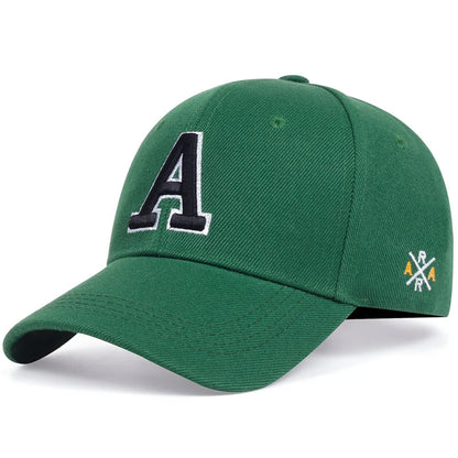 Letter Embroidery Baseball Cap Spring Summer Outdoor Sun Hat Dad Cotton Snapback Adjustable Casual