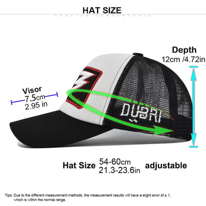 Summer Mesh Baseball Cap Men Women Adjustable Streetwear Outdoor Sun Protection Hip Hop Hat
