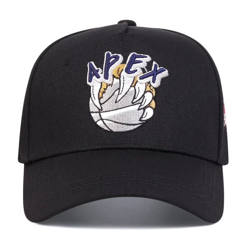 Unisex Bear Claw Basketball Apex Embroidery Baseball Caps Spring Autumn Outdoor Sunscreen Hat