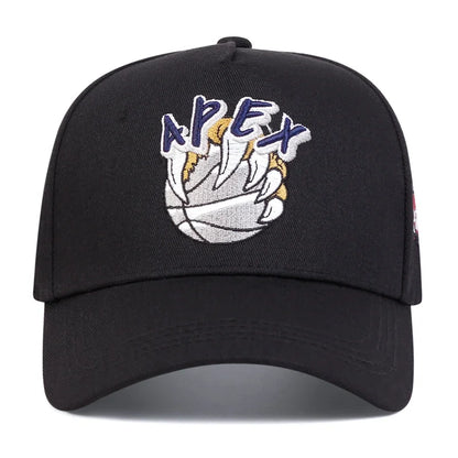 Unisex Bear Claw Basketball Apex Embroidery Baseball Caps Spring Autumn Outdoor Sunscreen Hat