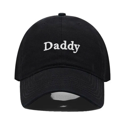 Daddy Mommy Embroidery Baseball Cap Men Women Unisex Soft Washed Cotton Hats Father S Mother Day