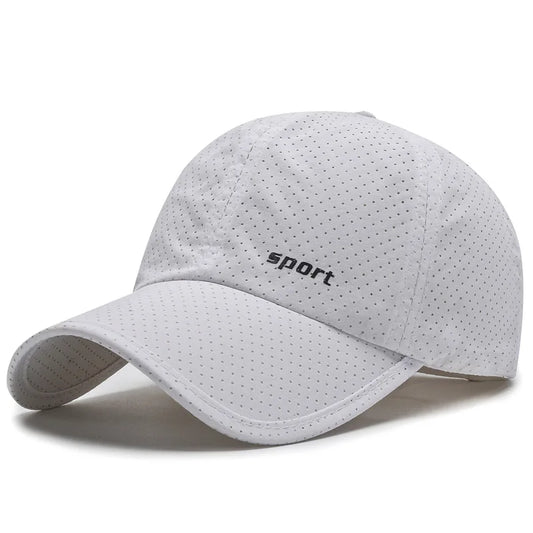 Baseball Cap for Outdoor Activities - Quick Drying, Breathable, Soft Top, Adjustable Strapback, Contrast Color Design