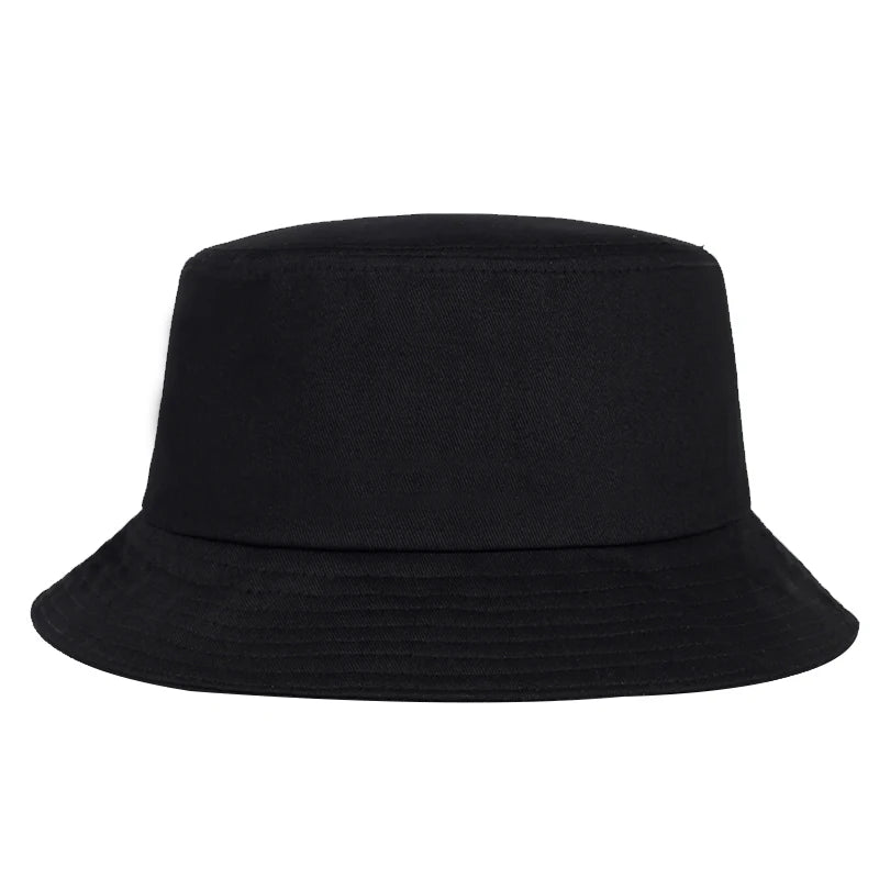 Unisex Solid Color Light Plate Personality Bucket Hats Fishermen Caps Outdoor Casual Cap Sunscreen