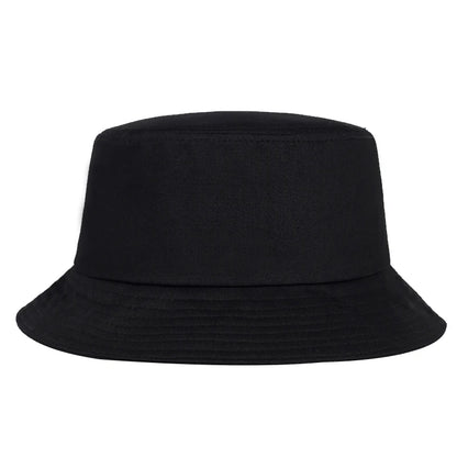 Unisex Solid Color Light Plate Personality Bucket Hats Fishermen Caps Outdoor Casual Cap Sunscreen