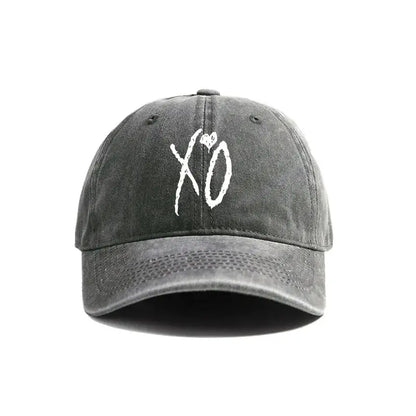 Xo Weeknd Baseball Cap Distressed Hats Men Retro Outdoor Summer Adjustable Dad Hat