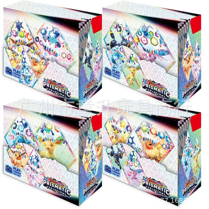 360 Pokémon TCG English Cards Set – Scarlet & Violet 151, Prismatic Evolutions, Phantasmal Flames & Astral Radiance Booster Trading Cards