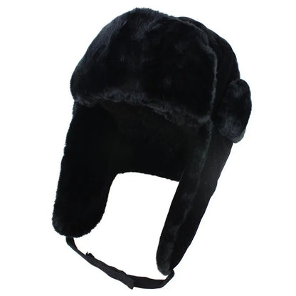Wild Winter Warm Ski Caps Soviet Badge Lei Feng Hat Windproof Waterproof Men Women Outdoor Thick